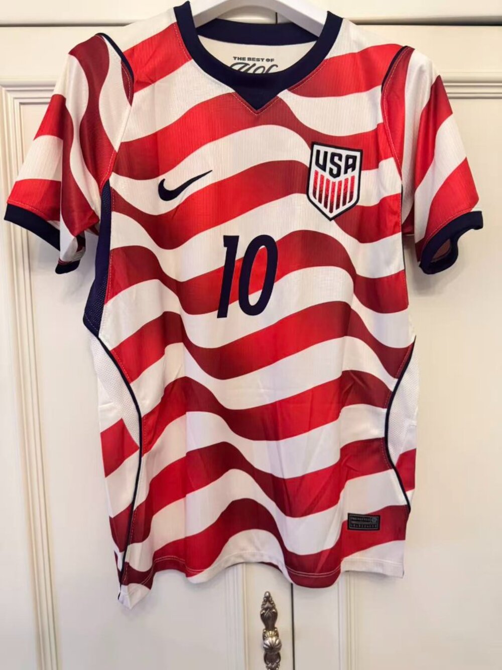 USA Home 2026 World Cup Men’s Soccer Jersey #Pulisic 10